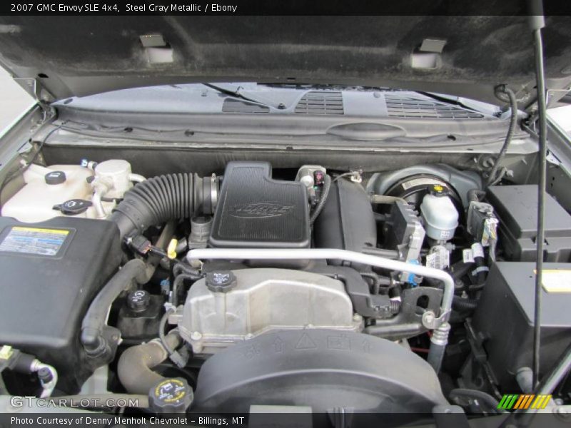 Steel Gray Metallic / Ebony 2007 GMC Envoy SLE 4x4