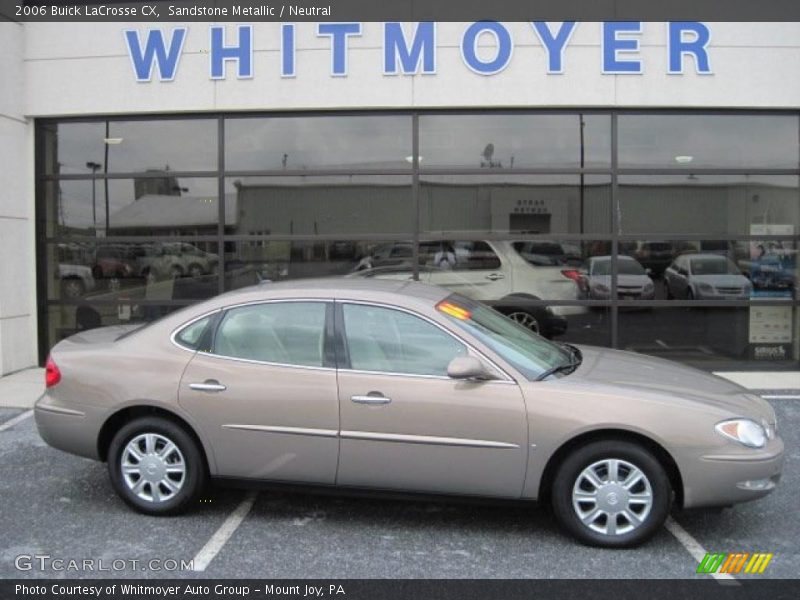 Sandstone Metallic / Neutral 2006 Buick LaCrosse CX