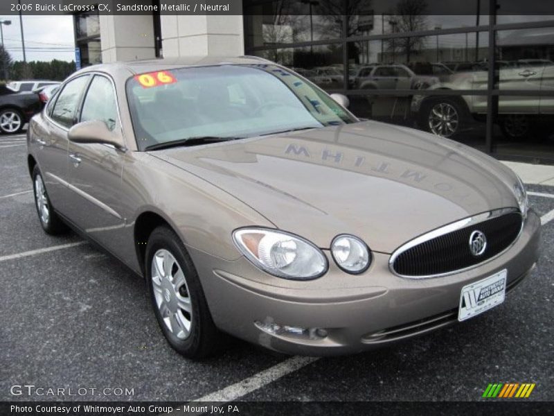 Sandstone Metallic / Neutral 2006 Buick LaCrosse CX