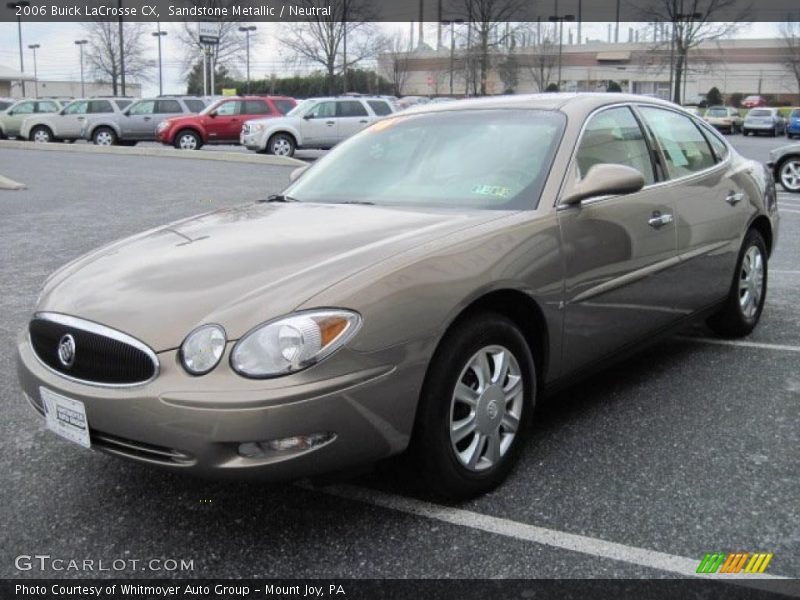 Sandstone Metallic / Neutral 2006 Buick LaCrosse CX