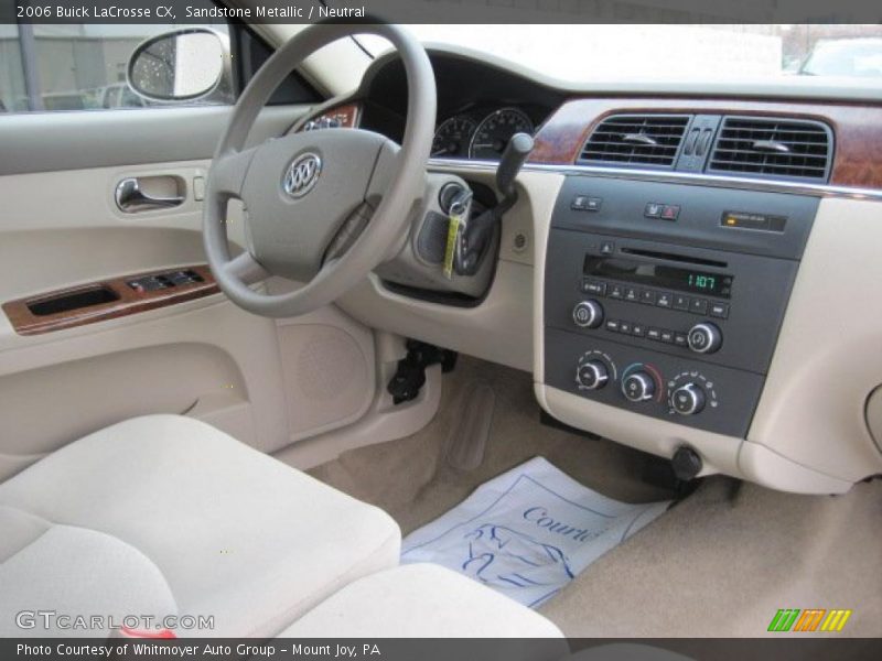 Sandstone Metallic / Neutral 2006 Buick LaCrosse CX