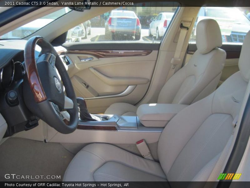  2011 CTS 3.0 Sedan Cashmere/Cocoa Interior