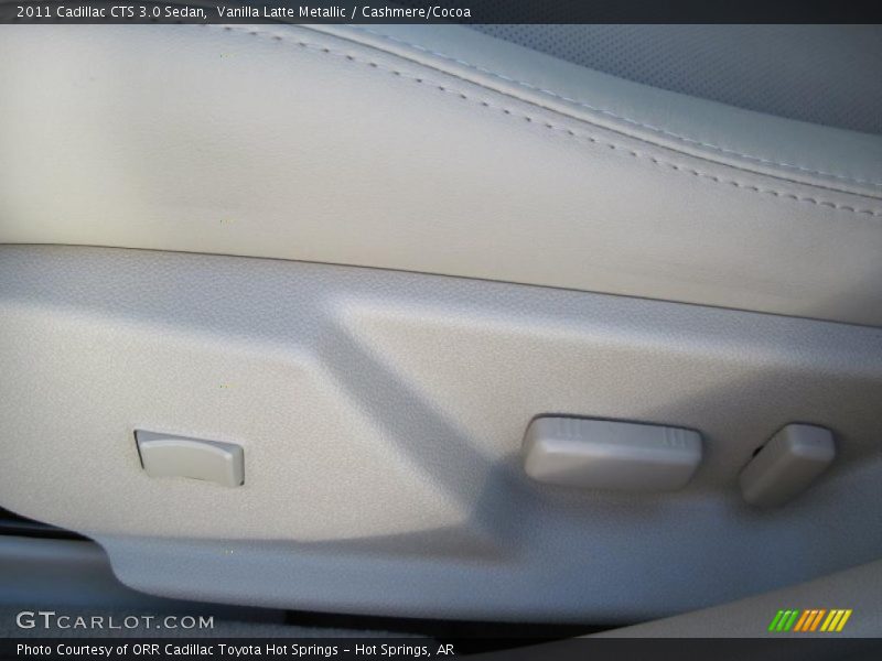 Vanilla Latte Metallic / Cashmere/Cocoa 2011 Cadillac CTS 3.0 Sedan