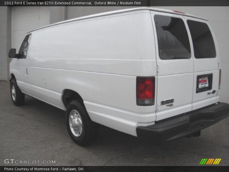 Oxford White / Medium Flint 2011 Ford E Series Van E250 Extended Commercial