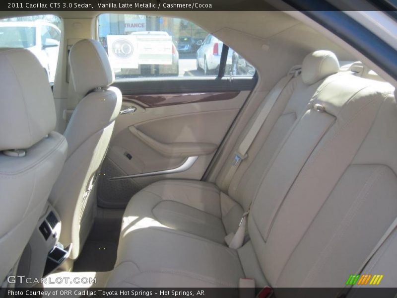 Vanilla Latte Metallic / Cashmere/Cocoa 2011 Cadillac CTS 3.0 Sedan