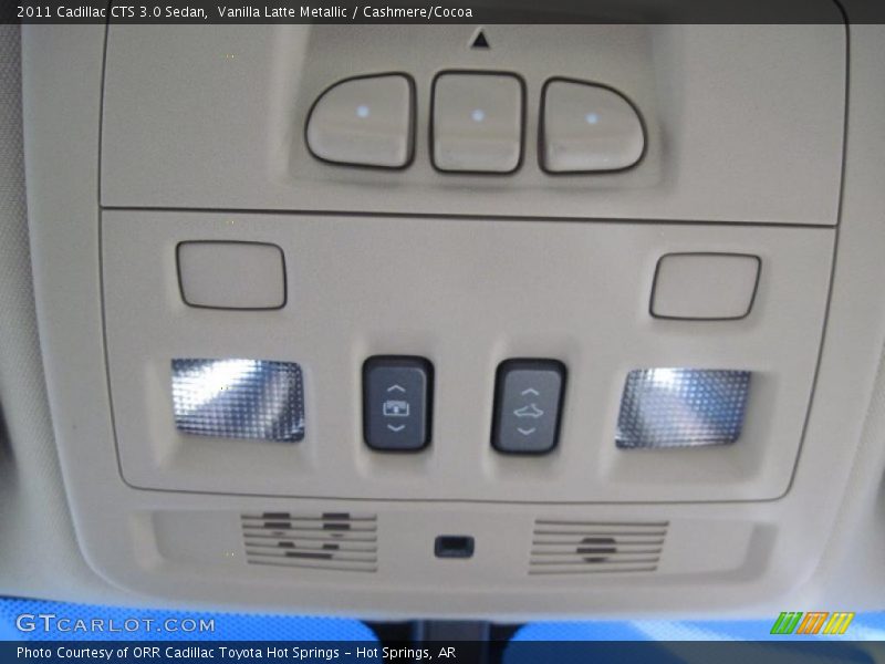 Controls of 2011 CTS 3.0 Sedan