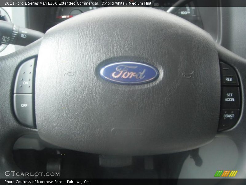 Oxford White / Medium Flint 2011 Ford E Series Van E250 Extended Commercial