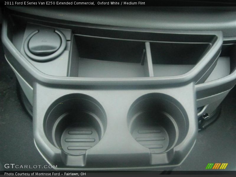 Oxford White / Medium Flint 2011 Ford E Series Van E250 Extended Commercial