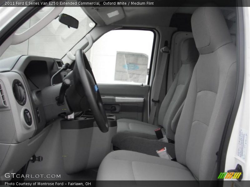Oxford White / Medium Flint 2011 Ford E Series Van E250 Extended Commercial