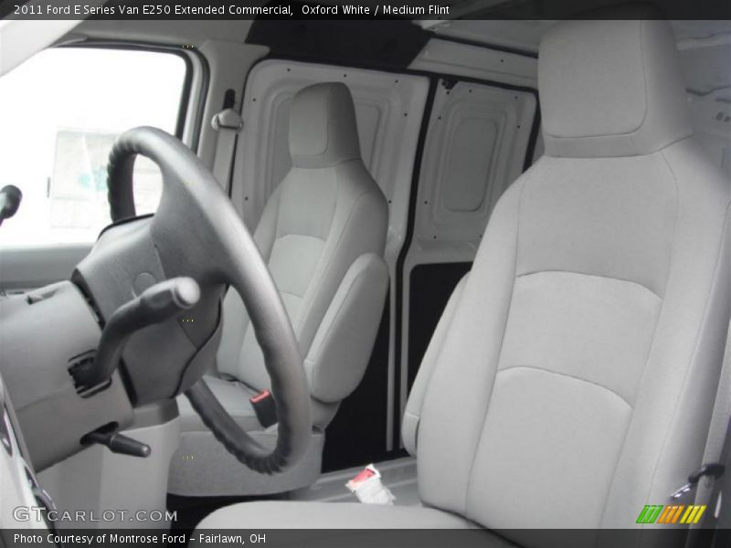 Oxford White / Medium Flint 2011 Ford E Series Van E250 Extended Commercial