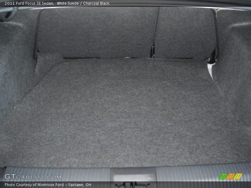 White Suede / Charcoal Black 2011 Ford Focus SE Sedan