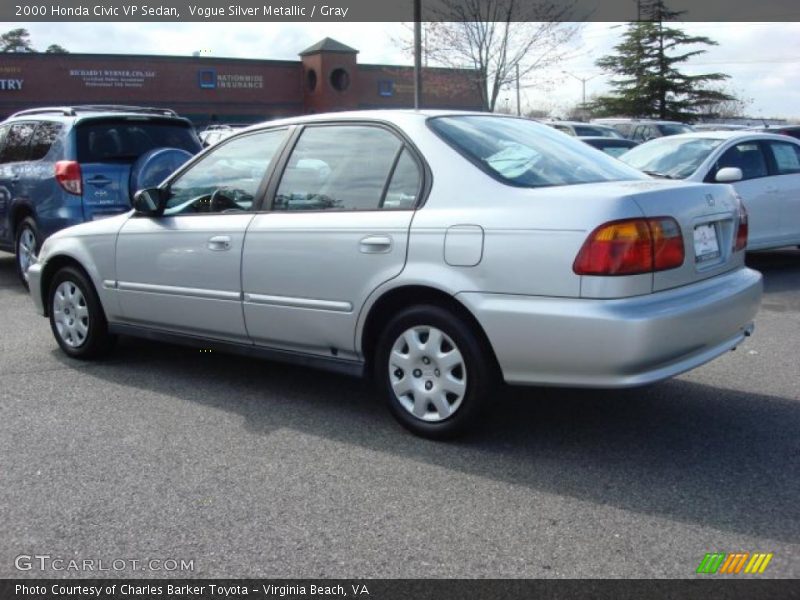 Vogue Silver Metallic / Gray 2000 Honda Civic VP Sedan