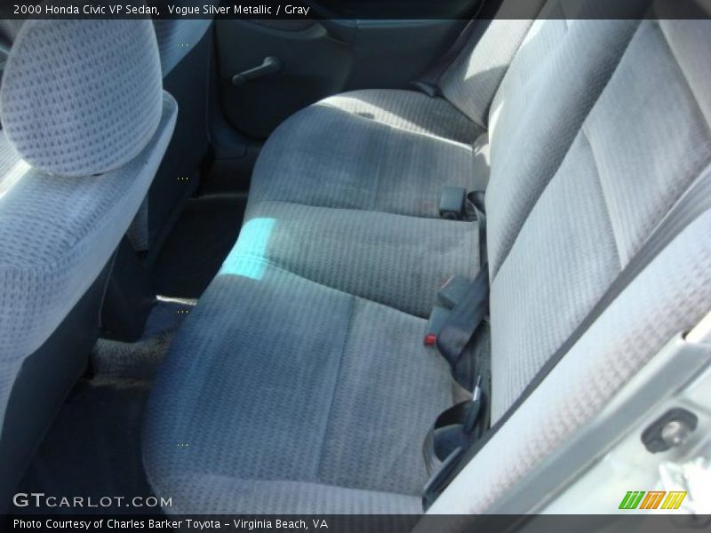  2000 Civic VP Sedan Gray Interior