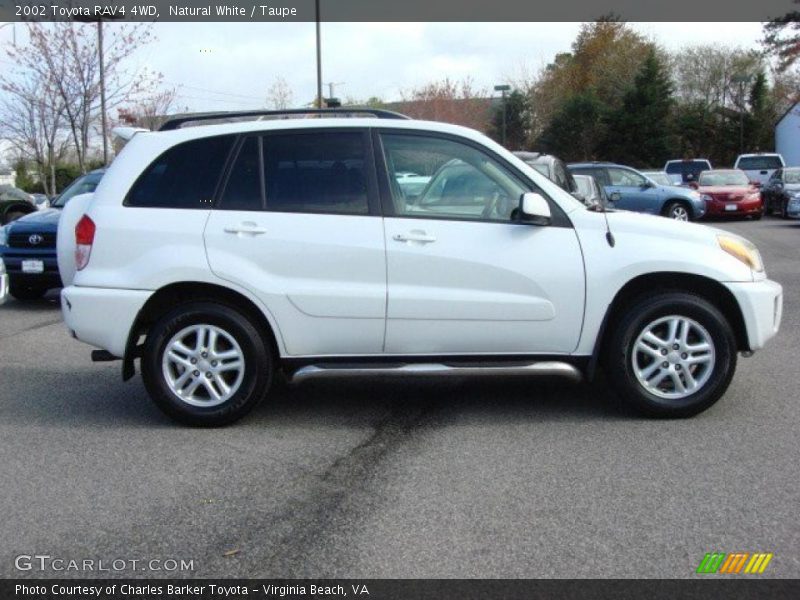 Natural White / Taupe 2002 Toyota RAV4 4WD