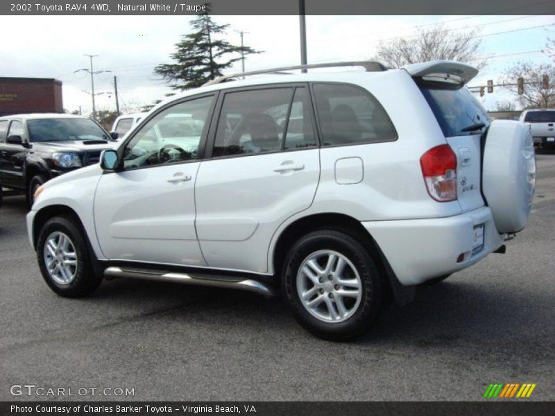 Natural White / Taupe 2002 Toyota RAV4 4WD