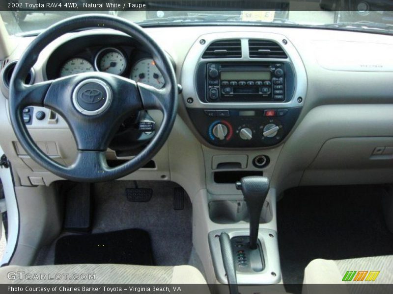 Natural White / Taupe 2002 Toyota RAV4 4WD