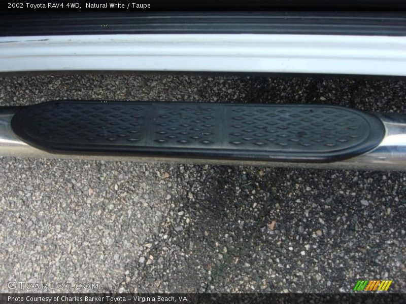 Natural White / Taupe 2002 Toyota RAV4 4WD