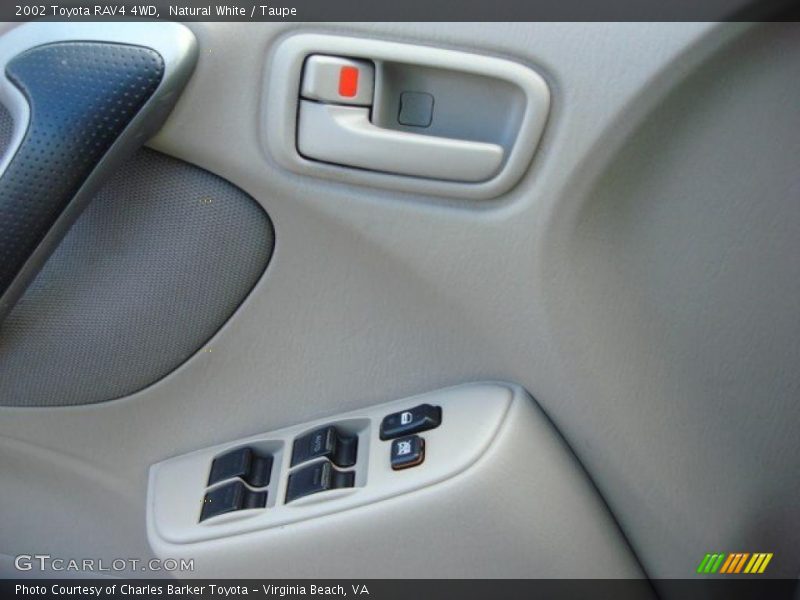 Natural White / Taupe 2002 Toyota RAV4 4WD