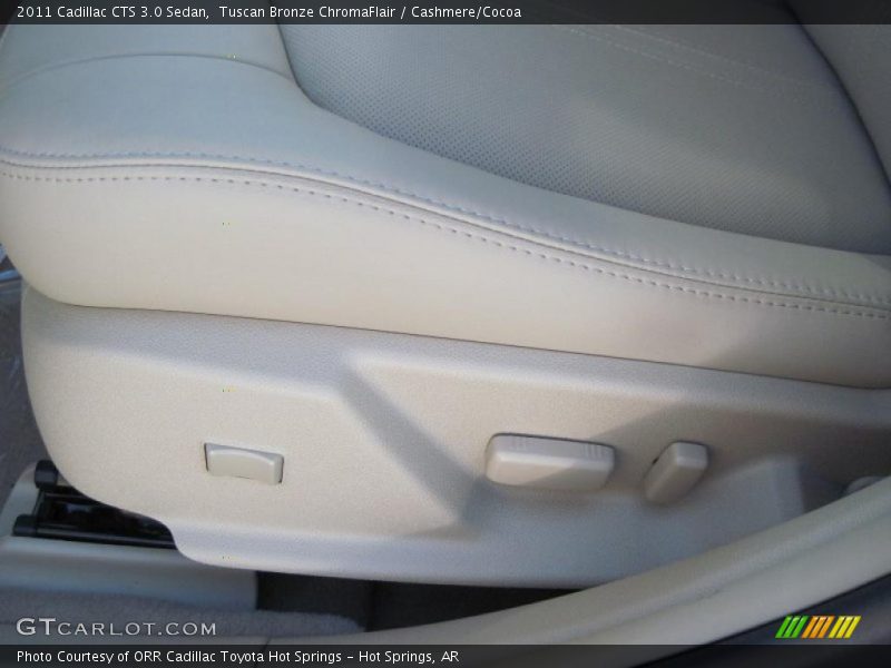 Tuscan Bronze ChromaFlair / Cashmere/Cocoa 2011 Cadillac CTS 3.0 Sedan