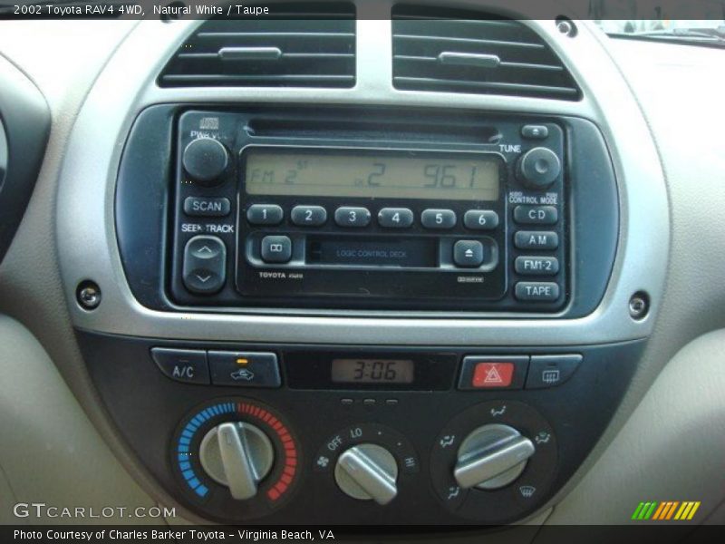 Natural White / Taupe 2002 Toyota RAV4 4WD