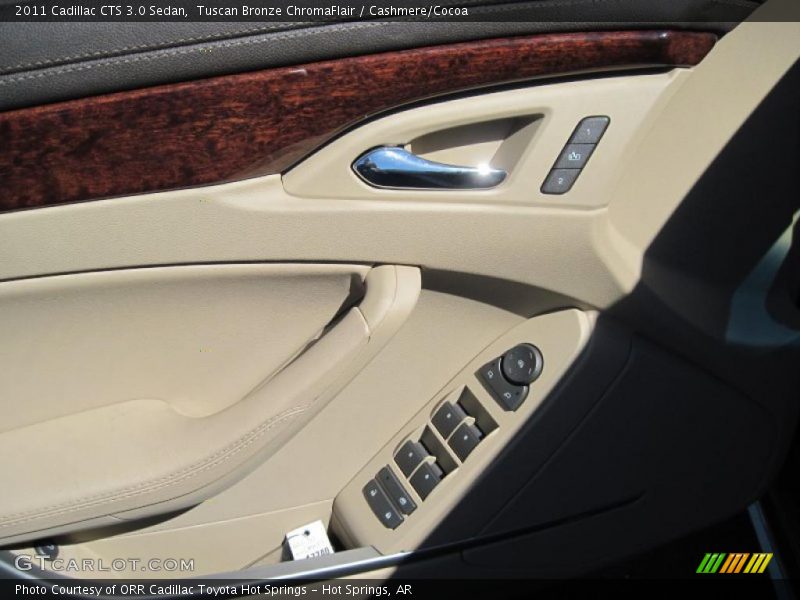 Tuscan Bronze ChromaFlair / Cashmere/Cocoa 2011 Cadillac CTS 3.0 Sedan