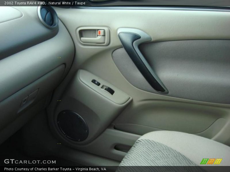 Natural White / Taupe 2002 Toyota RAV4 4WD