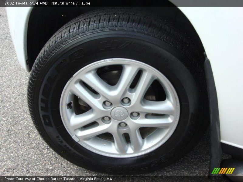Natural White / Taupe 2002 Toyota RAV4 4WD