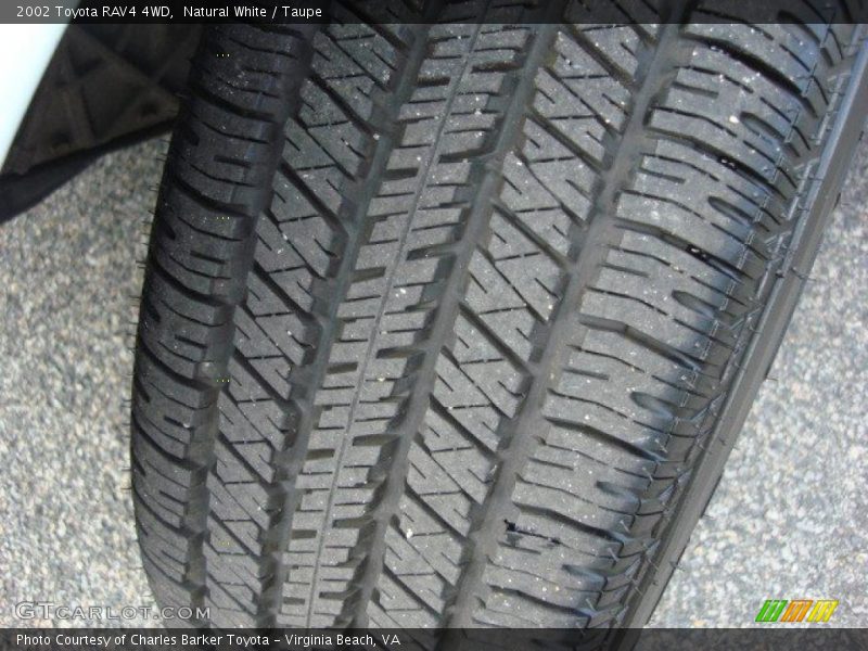 Natural White / Taupe 2002 Toyota RAV4 4WD