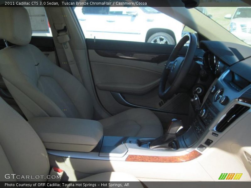 Tuscan Bronze ChromaFlair / Cashmere/Cocoa 2011 Cadillac CTS 3.0 Sedan