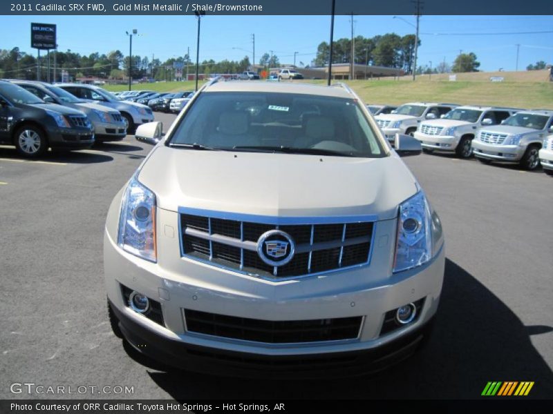 Gold Mist Metallic / Shale/Brownstone 2011 Cadillac SRX FWD