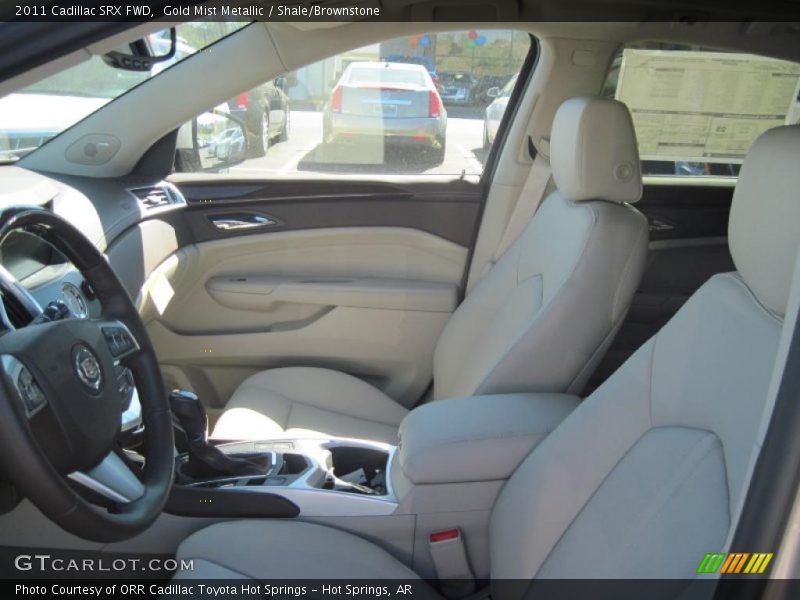 Gold Mist Metallic / Shale/Brownstone 2011 Cadillac SRX FWD