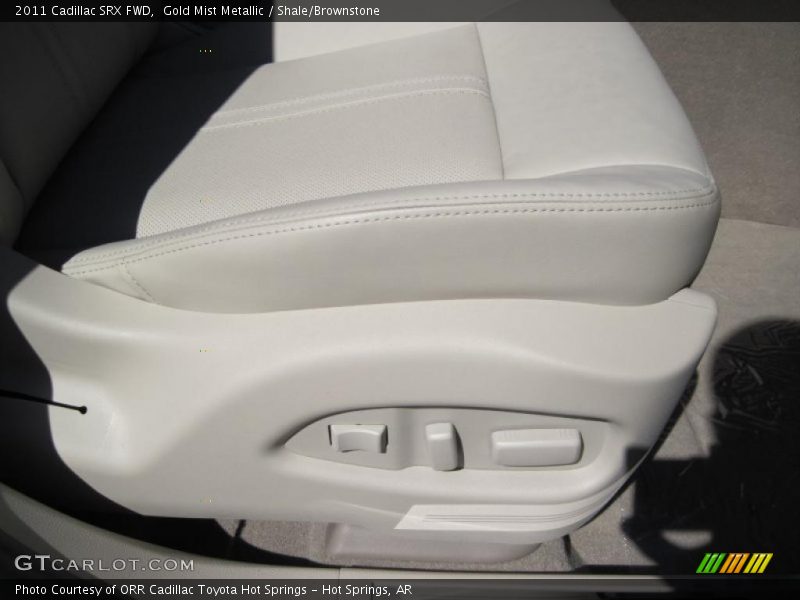 Gold Mist Metallic / Shale/Brownstone 2011 Cadillac SRX FWD