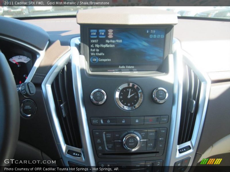 Gold Mist Metallic / Shale/Brownstone 2011 Cadillac SRX FWD