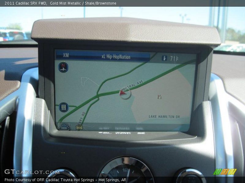 Gold Mist Metallic / Shale/Brownstone 2011 Cadillac SRX FWD