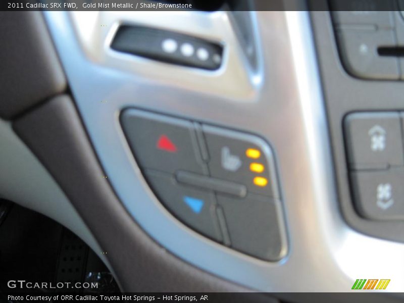 Gold Mist Metallic / Shale/Brownstone 2011 Cadillac SRX FWD