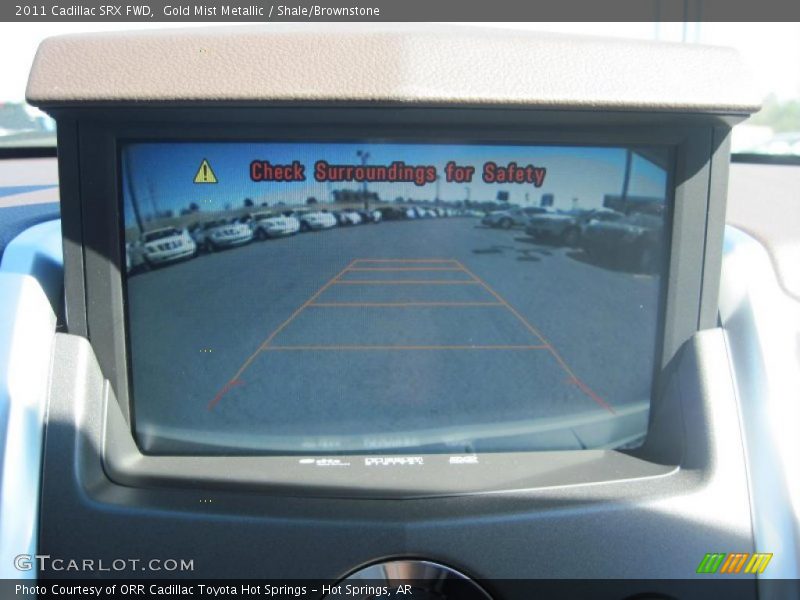 Gold Mist Metallic / Shale/Brownstone 2011 Cadillac SRX FWD