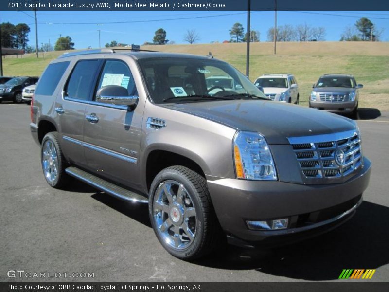 Front 3/4 View of 2011 Escalade Luxury AWD