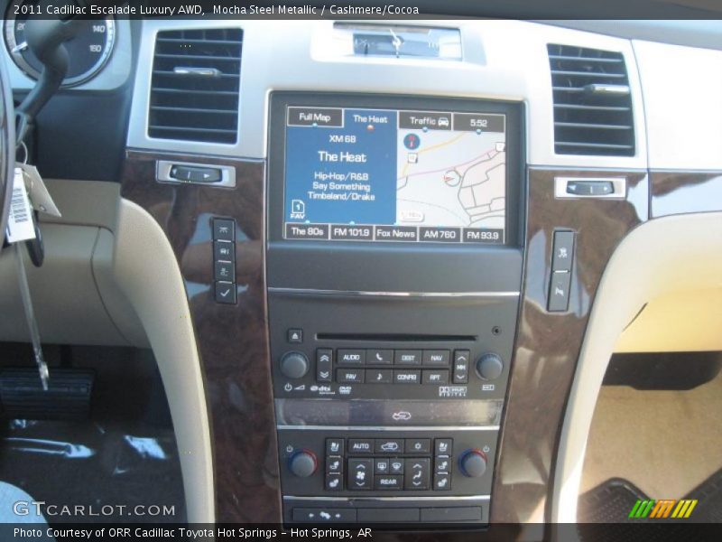 Dashboard of 2011 Escalade Luxury AWD