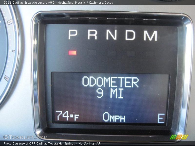 Mocha Steel Metallic / Cashmere/Cocoa 2011 Cadillac Escalade Luxury AWD