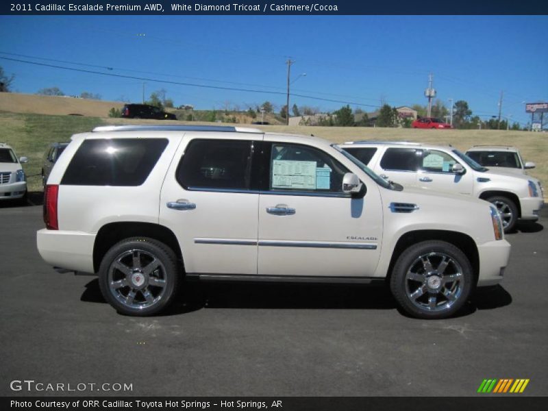 2011 Escalade Premium AWD White Diamond Tricoat