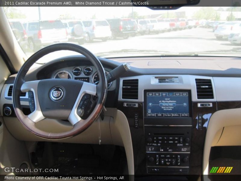 Dashboard of 2011 Escalade Premium AWD