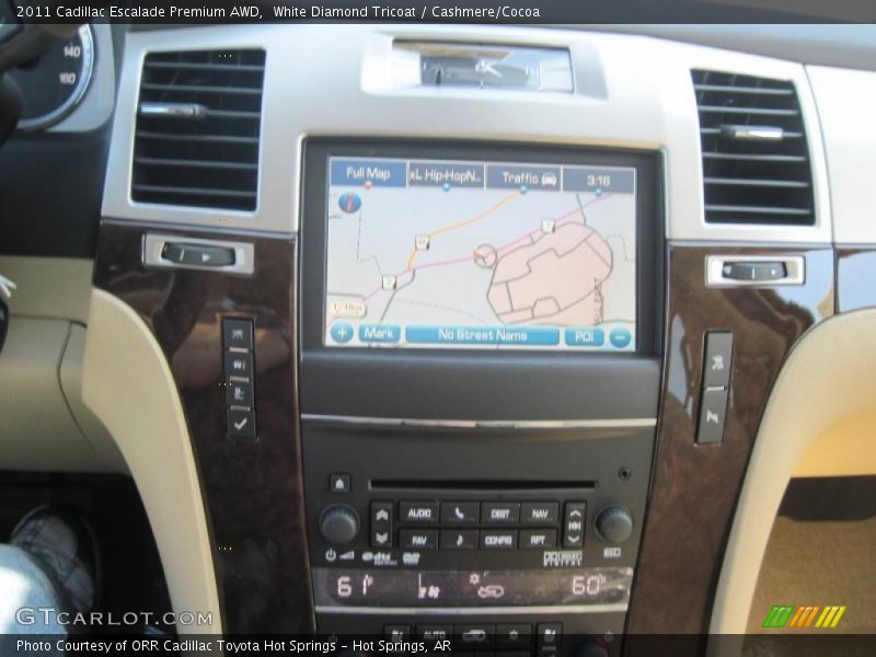 Navigation of 2011 Escalade Premium AWD