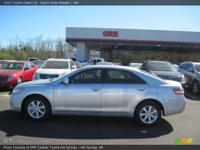 Classic Silver Metallic / Ash 2011 Toyota Camry LE
