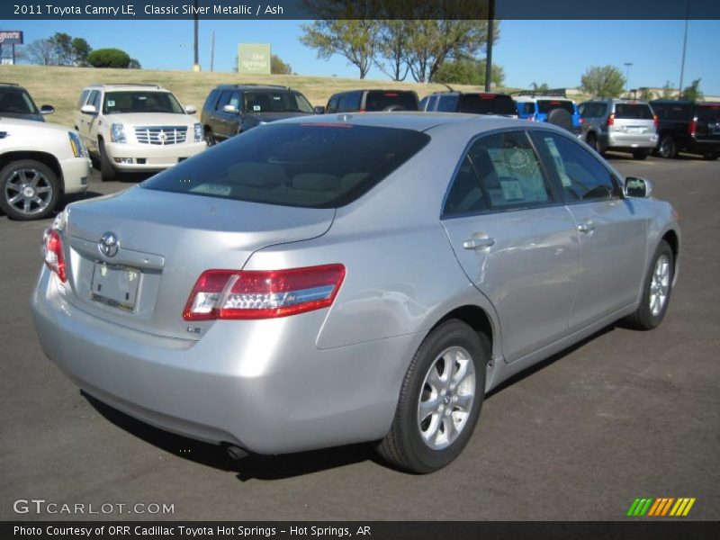 Classic Silver Metallic / Ash 2011 Toyota Camry LE