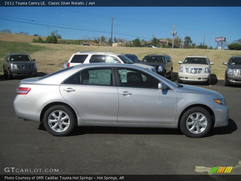 Classic Silver Metallic / Ash 2011 Toyota Camry LE