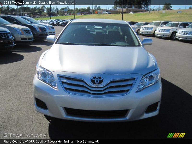 Classic Silver Metallic / Ash 2011 Toyota Camry LE