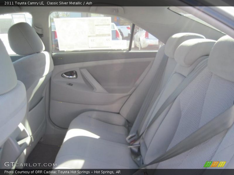 Classic Silver Metallic / Ash 2011 Toyota Camry LE