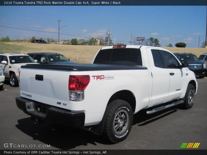 Super White / Black 2010 Toyota Tundra TRD Rock Warrior Double Cab 4x4