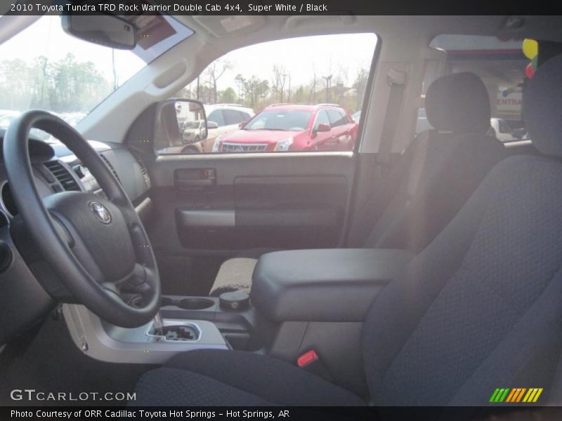 Super White / Black 2010 Toyota Tundra TRD Rock Warrior Double Cab 4x4