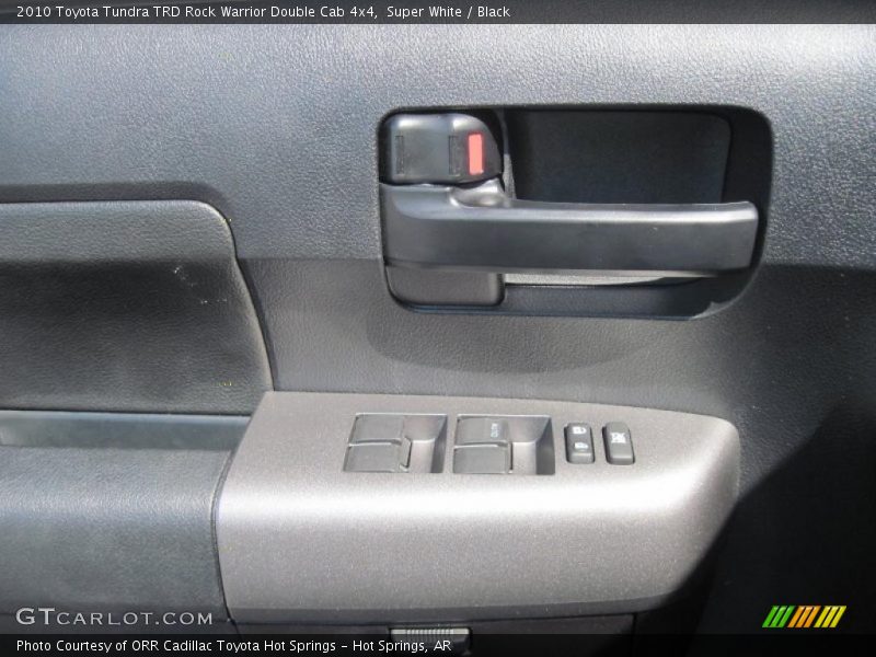 Super White / Black 2010 Toyota Tundra TRD Rock Warrior Double Cab 4x4